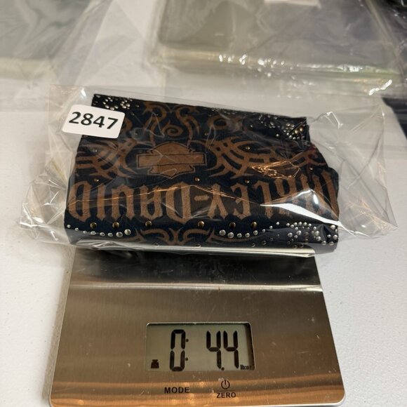 VTG Harley Davidson Womens T-Shirt Fort Hood Y2K Retro Biker Baddie Edgy Moto L - Picture 11 of 11